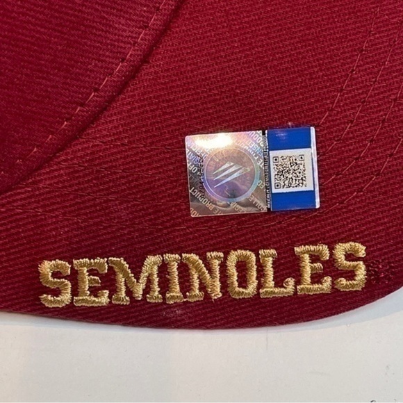 Florida State Seminoles Russell Garnet Red NCAA Endless Adjustable Hat Cap NWT - Picture 9 of 15